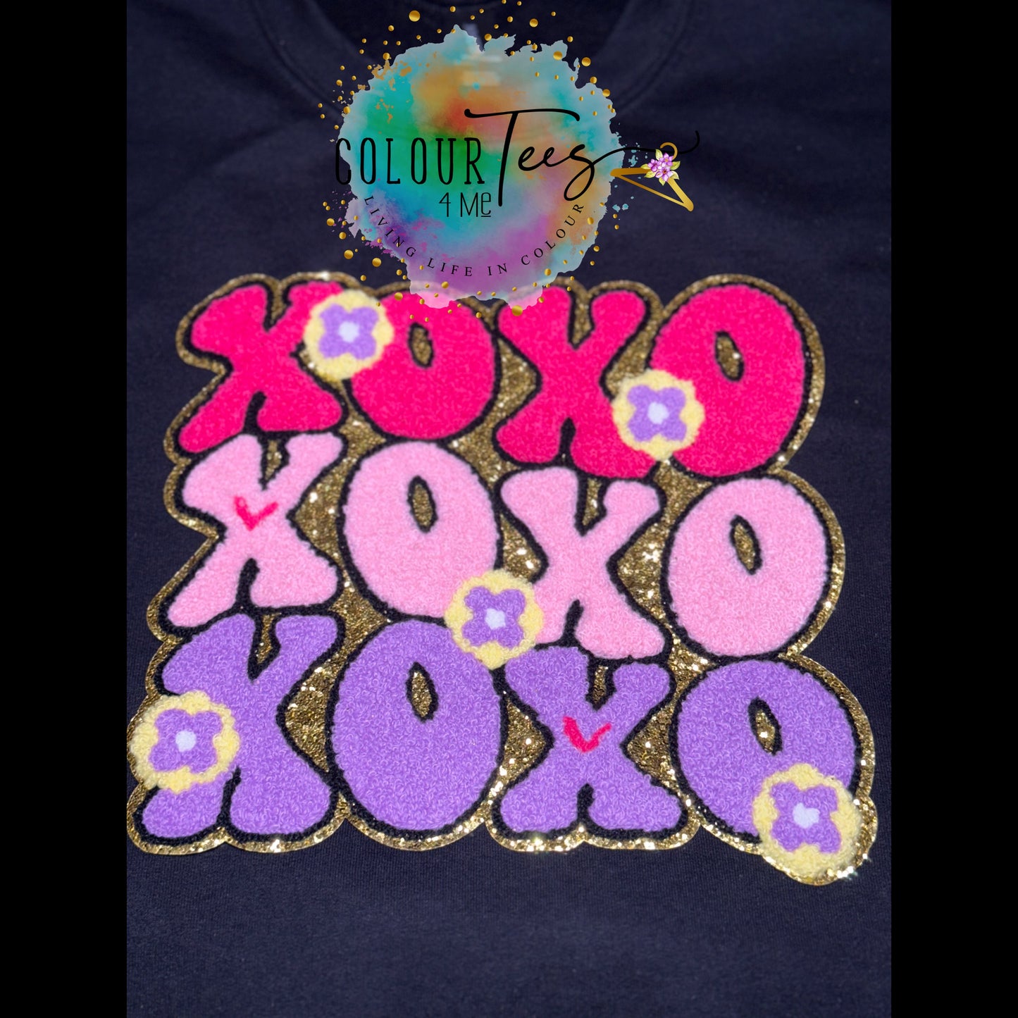 XOXO Iron On Patch