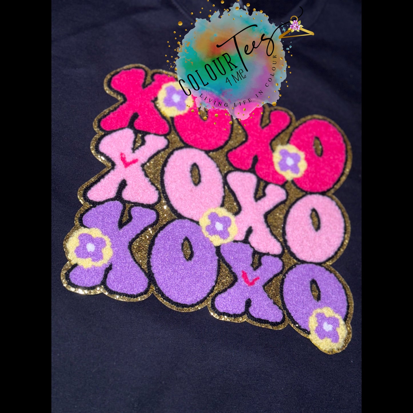 XOXO Iron On Patch