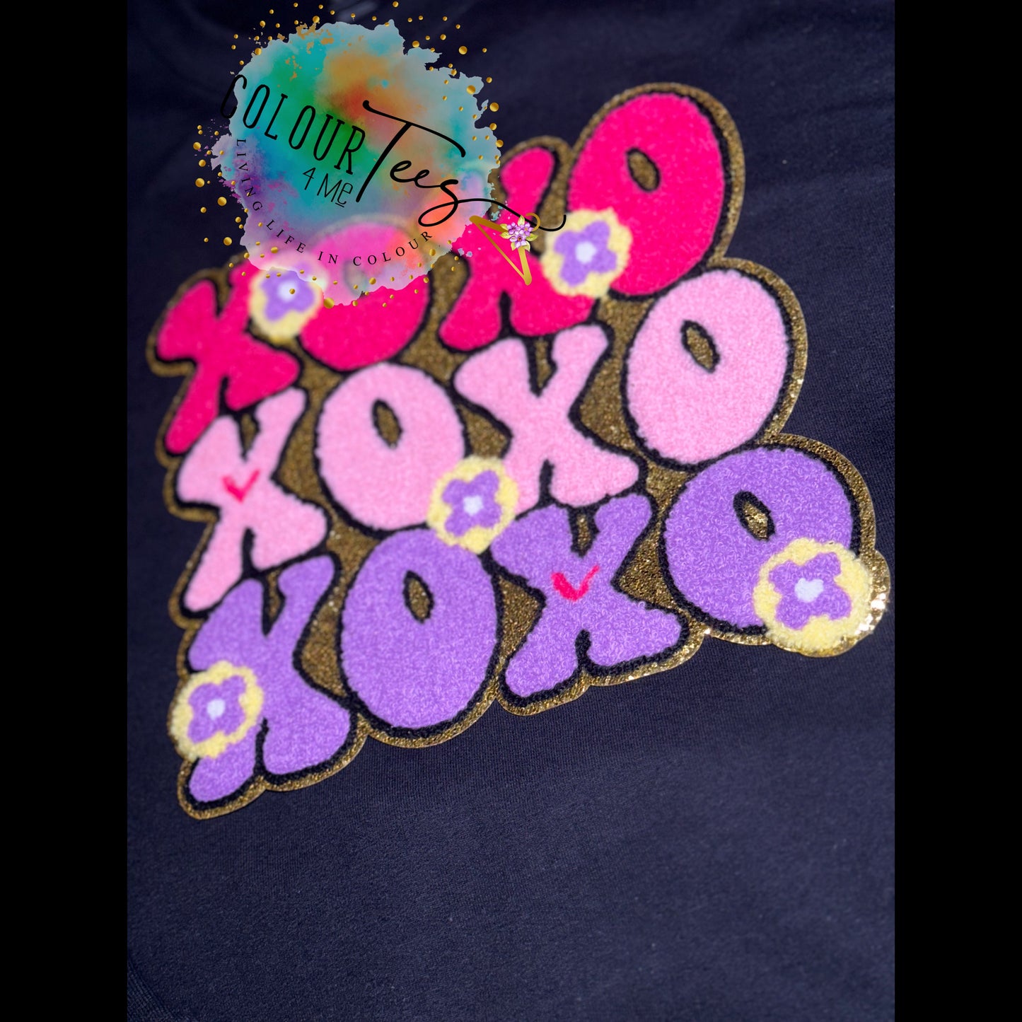 XOXO Iron On Patch