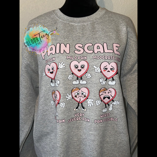 Valentine's Day Pain Scale